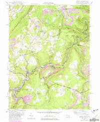 Gorman Maryland Historical topographic map, 1:24000 scale, 7.5 X 7.5 Minute, Year 1949
