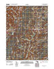 Grantsville Maryland Historical topographic map, 1:24000 scale, 7.5 X 7.5 Minute, Year 2011