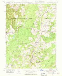 Grantsville Maryland Historical topographic map, 1:24000 scale, 7.5 X 7.5 Minute, Year 1946