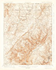 Grantsville Maryland Historical topographic map, 1:62500 scale, 15 X 15 Minute, Year 1904