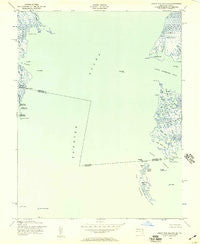 Great Fox Island Virginia Historical topographic map, 1:24000 scale, 7.5 X 7.5 Minute, Year 1942