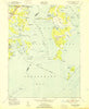 Gunpowder Neck Maryland Historical topographic map, 1:24000 scale, 7.5 X 7.5 Minute, Year 1951