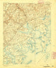 Gunpowder Maryland Historical topographic map, 1:62500 scale, 15 X 15 Minute, Year 1893
