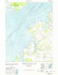 Hanesville Maryland Historical topographic map, 1:24000 scale, 7.5 X 7.5 Minute, Year 1977