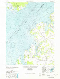 Hanesville Maryland Historical topographic map, 1:24000 scale, 7.5 X 7.5 Minute, Year 1977