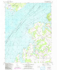 Hanesville Maryland Historical topographic map, 1:24000 scale, 7.5 X 7.5 Minute, Year 1948