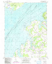 Hanesville Maryland Historical topographic map, 1:24000 scale, 7.5 X 7.5 Minute, Year 1948