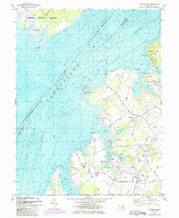 Hanesville Maryland Historical topographic map, 1:24000 scale, 7.5 X 7.5 Minute, Year 1948