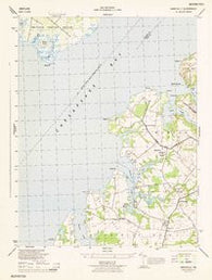 Hanesville Maryland Historical topographic map, 1:31680 scale, 7.5 X 7.5 Minute, Year 1944