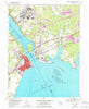 Havre De Grace Maryland Historical topographic map, 1:24000 scale, 7.5 X 7.5 Minute, Year 1953