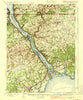 Havre De Grace Maryland Historical topographic map, 1:62500 scale, 15 X 15 Minute, Year 1942