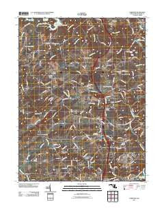 Hereford Maryland Historical topographic map, 1:24000 scale, 7.5 X 7.5 Minute, Year 2011
