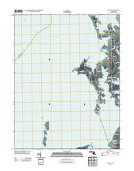 Hudson Maryland Historical topographic map, 1:24000 scale, 7.5 X 7.5 Minute, Year 2011