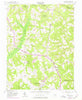 Hughesville Maryland Historical topographic map, 1:24000 scale, 7.5 X 7.5 Minute, Year 1956
