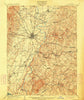 Ijamsville Maryland Historical topographic map, 1:62500 scale, 15 X 15 Minute, Year 1909