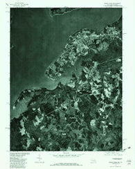 Indian Head Maryland Historical topographic map, 1:24000 scale, 7.5 X 7.5 Minute, Year 1977