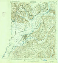 Indian Head Maryland Historical topographic map, 1:62500 scale, 15 X 15 Minute, Year 1925