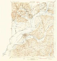 Indian Head Maryland Historical topographic map, 1:62500 scale, 15 X 15 Minute, Year 1925