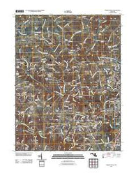 Jarrettsville Maryland Historical topographic map, 1:24000 scale, 7.5 X 7.5 Minute, Year 2011