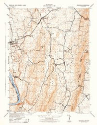 Keddysville Maryland Historical topographic map, 1:31680 scale, 7.5 X 7.5 Minute, Year 1944