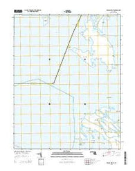 Kedges Straits Maryland Historical topographic map, 1:24000 scale, 7.5 X 7.5 Minute, Year 2014