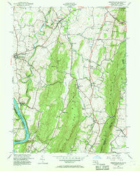 Keedysville Maryland Historical topographic map, 1:24000 scale, 7.5 X 7.5 Minute, Year 1953