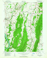 Keedysville Maryland Historical topographic map, 1:24000 scale, 7.5 X 7.5 Minute, Year 1953