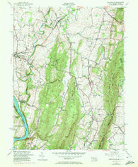 Keedysville Maryland Historical topographic map, 1:24000 scale, 7.5 X 7.5 Minute, Year 1953
