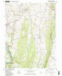 Keedysville Maryland Historical topographic map, 1:24000 scale, 7.5 X 7.5 Minute, Year 1994