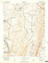 Keedysville Maryland Historical topographic map, 1:24000 scale, 7.5 X 7.5 Minute, Year 1953