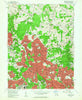 Kensington Maryland Historical topographic map, 1:24000 scale, 7.5 X 7.5 Minute, Year 1956
