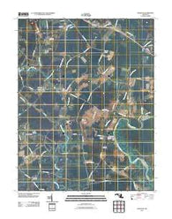 Kingston Maryland Historical topographic map, 1:24000 scale, 7.5 X 7.5 Minute, Year 2011