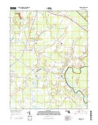 Kingston Maryland Historical topographic map, 1:24000 scale, 7.5 X 7.5 Minute, Year 2014