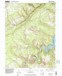 Kitzmiller Maryland Historical topographic map, 1:24000 scale, 7.5 X 7.5 Minute, Year 1997