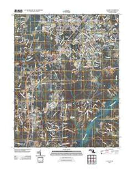 La Plata Maryland Historical topographic map, 1:24000 scale, 7.5 X 7.5 Minute, Year 2011