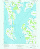 Langford Creek Maryland Historical topographic map, 1:24000 scale, 7.5 X 7.5 Minute, Year 1954