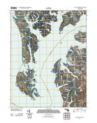 Langford Creek Maryland Historical topographic map, 1:24000 scale, 7.5 X 7.5 Minute, Year 2011