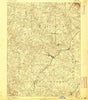 Laurel Maryland Historical topographic map, 1:62500 scale, 15 X 15 Minute, Year 1892