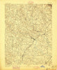 Laurel Maryland Historical topographic map, 1:62500 scale, 15 X 15 Minute, Year 1897