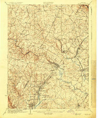 Laurel Maryland Historical topographic map, 1:62500 scale, 15 X 15 Minute, Year 1926