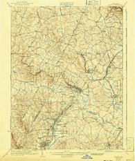 Laurel Maryland Historical topographic map, 1:62500 scale, 15 X 15 Minute, Year 1926