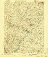 Laurel Maryland Historical topographic map, 1:62500 scale, 15 X 15 Minute, Year 1926