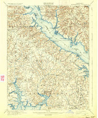 Leonardtown Maryland Historical topographic map, 1:62500 scale, 15 X 15 Minute, Year 1901