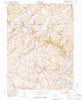 Lineboro Maryland Historical topographic map, 1:24000 scale, 7.5 X 7.5 Minute, Year 1953