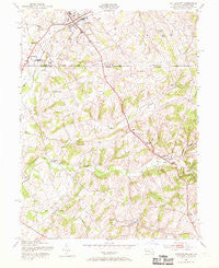 Littlestown Pennsylvania Historical topographic map, 1:24000 scale, 7.5 X 7.5 Minute, Year 1953