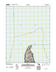 Love Point Maryland Historical topographic map, 1:24000 scale, 7.5 X 7.5 Minute, Year 2011