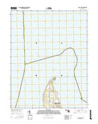 Love Point Maryland Current topographic map, 1:24000 scale, 7.5 X 7.5 Minute, Year 2017