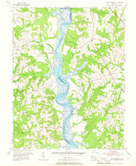 Lower Marlboro Maryland Historical topographic map, 1:24000 scale, 7.5 X 7.5 Minute, Year 1953
