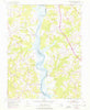 Lower Marlboro Maryland Historical topographic map, 1:24000 scale, 7.5 X 7.5 Minute, Year 1953