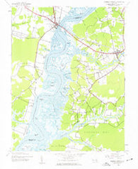 Mardela Springs Maryland Historical topographic map, 1:24000 scale, 7.5 X 7.5 Minute, Year 1942